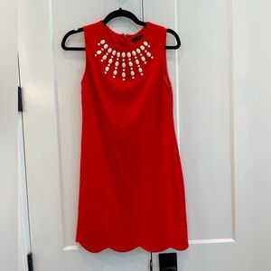 Cynthia Steffe Red - Orange Dress